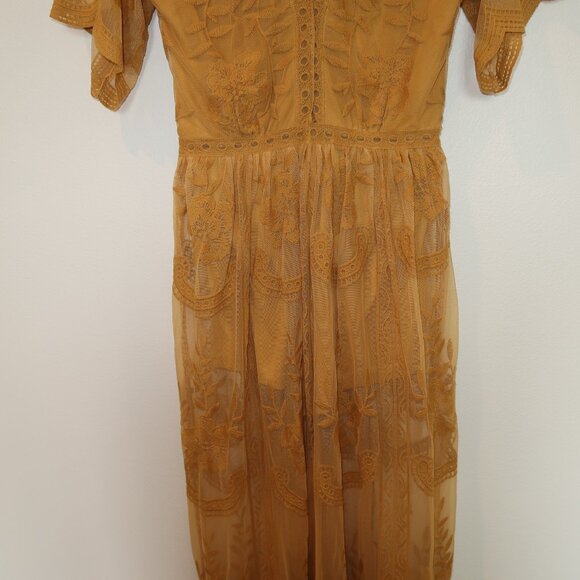 Wild Honey Lace Maxi Dress - Picture 3 of 9
